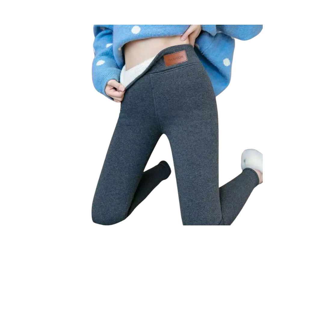 Women Thermal Leggings Winter Warm Sexy Elastic Translucent Pantyhose Female Fleece Thermal High Waist Slim Thicken Tight Pants