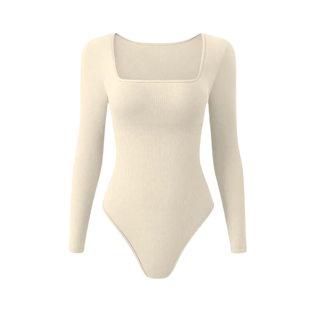 Female Underwear Open Crotch One-Piece Bodysuit Long Sleeve Seamless Waist Trainer Body Shaper Sheath Flat Belly Shapewear Woman