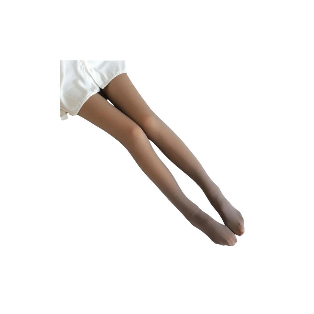 Women Thermal Leggings Winter Warm Sexy Elastic Translucent Pantyhose Female Fleece Thermal High Waist Slim Thicken Tight Pants