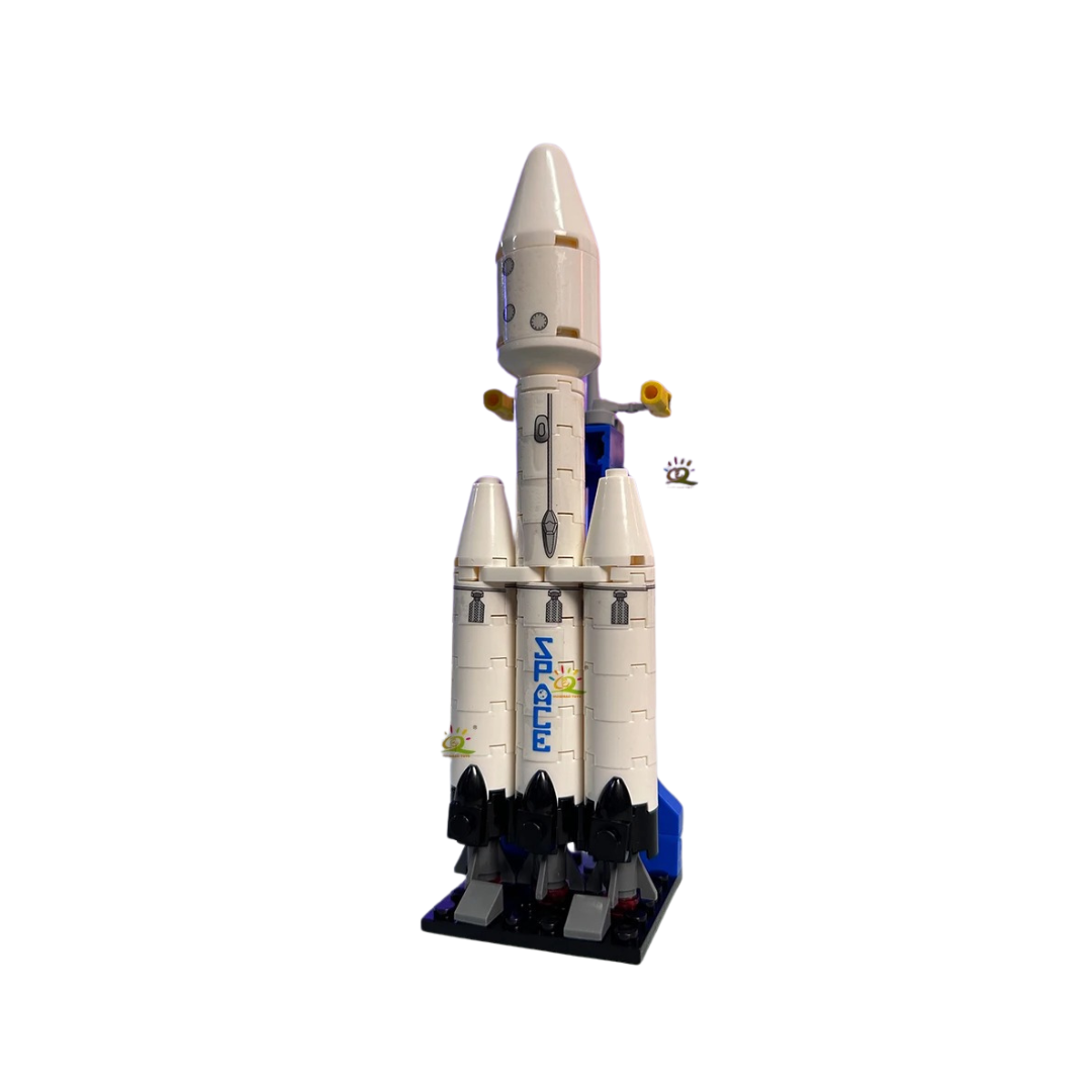 HUIQIBAO Aviation Spaceport Model Space Shuttle Rocket Launch Center Construction Building Blocks MOC Spaceship Kids Bricks Toy