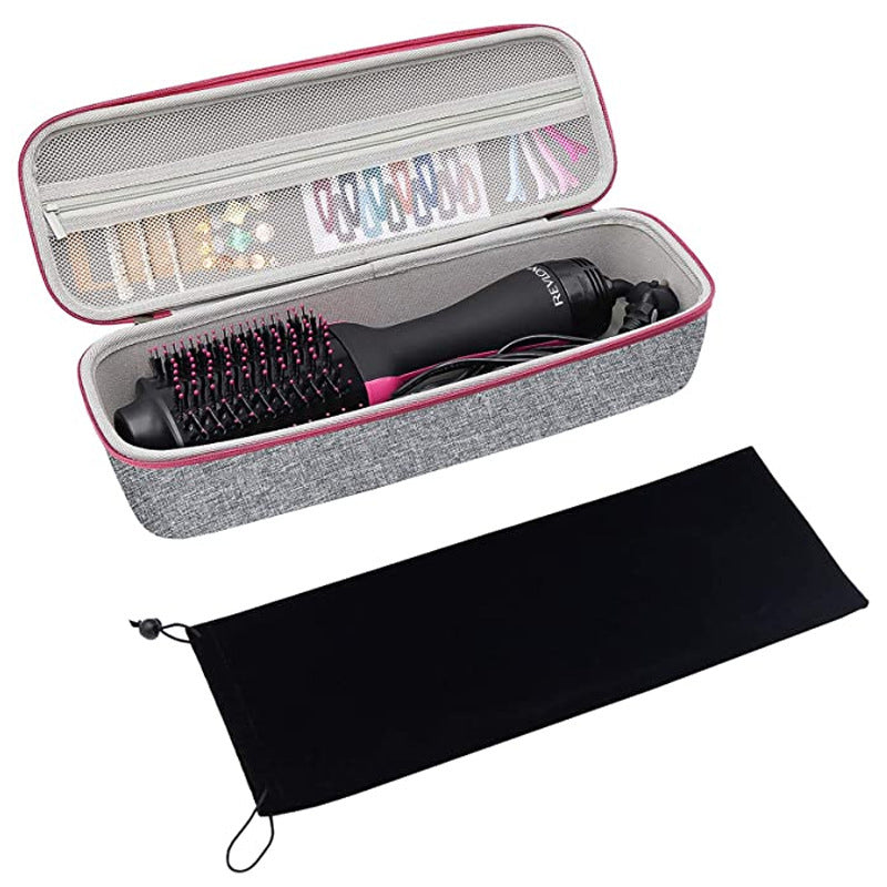 New EVA Hard Portable Carrying Protect Pouch for Revlon One-Step Hair Dryer and Volumizer Hot Air Brush Storage Bag Case