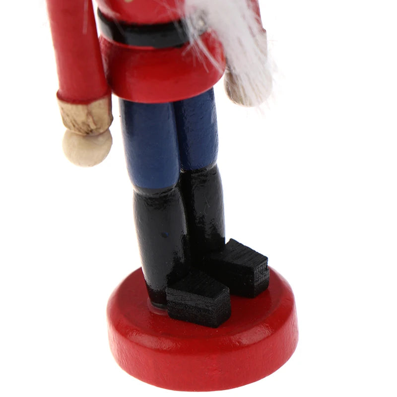 2020 Year 10cm Wooden Nutcracker Doll Soldier Puppet Christmas Kids Gifts New Year Christmas Tree Pendant Ornaments Decoration