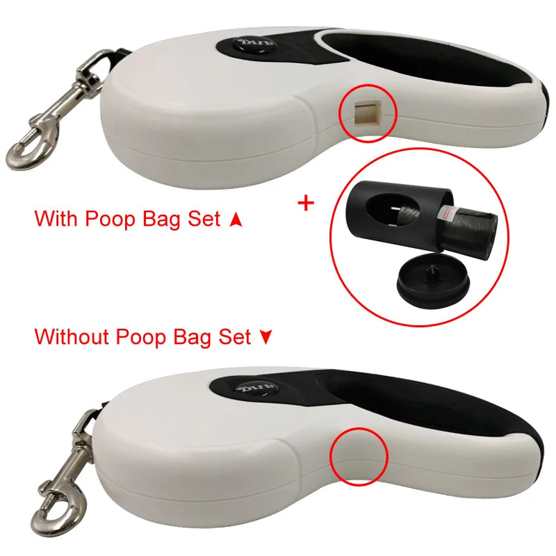 Big Dog Leash Automatic Retractable Long Nylon Rope For Small Medium Large Dogs Travel Hiking French Bulldog Labrador Supplies