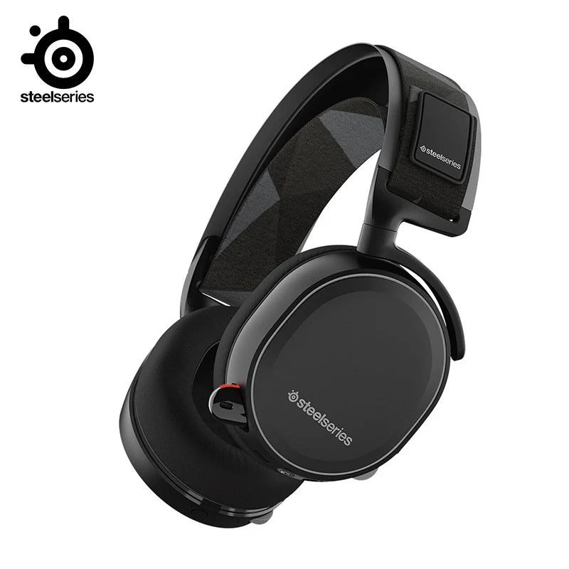 SteelSeries Arctis 7  Wireless Gaming Headset with DTS Headphone:X 7.1 Surround for PC Playstation 4 VR Android and iOS