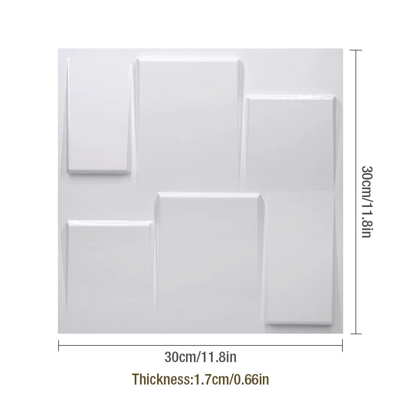 house wall renovation geometric 3D wall panel non-self-adhesive 3D wall sticker art ceramic tile wallpaper room bathroom ceiling