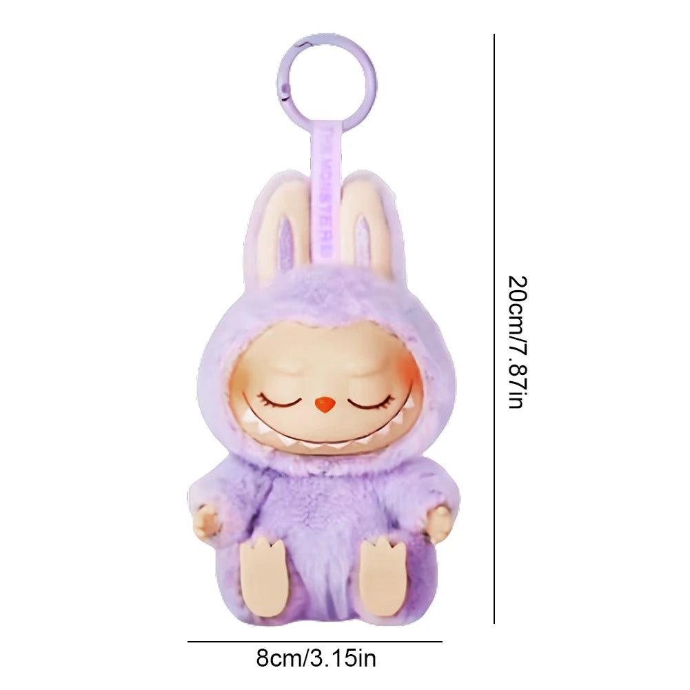 The Monsters Labubu Sit-Down Party Series Anime Figure 5.9inch Vinyl Face Doll Figure Model Bag Keychain Surprise Gift Toy