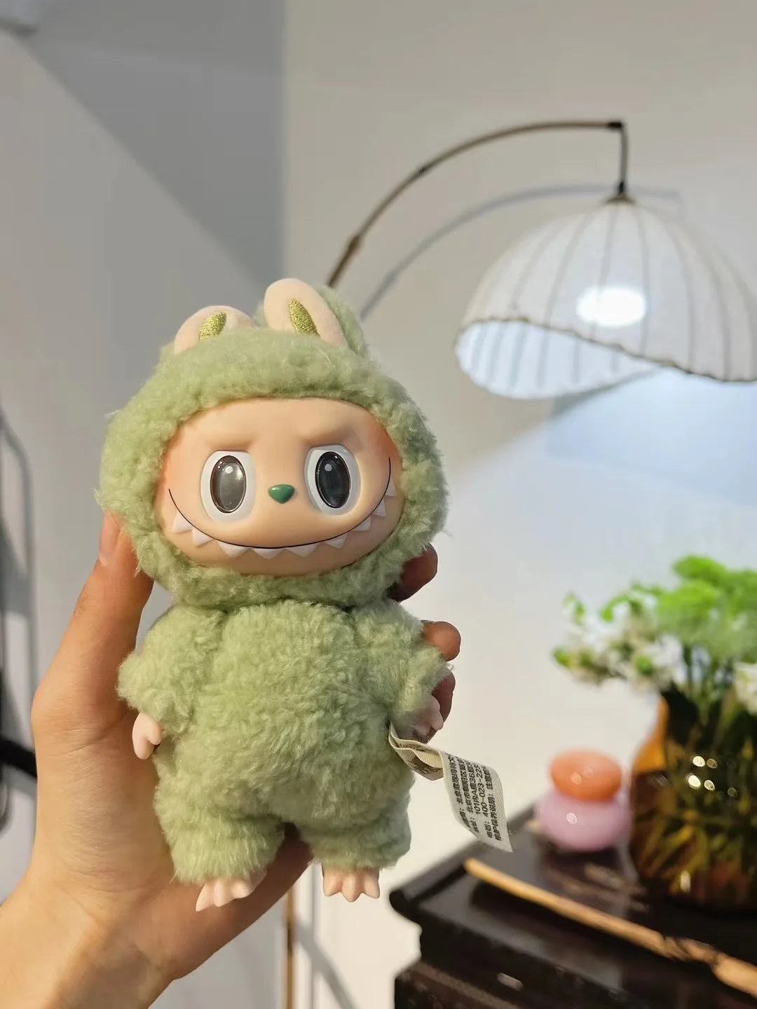 Replica High Quality Cute Labubu The Monsters Box Toys Cardiac Macarone Kawai Color Bag Figure Model Bag Keychain Gifts 1:1