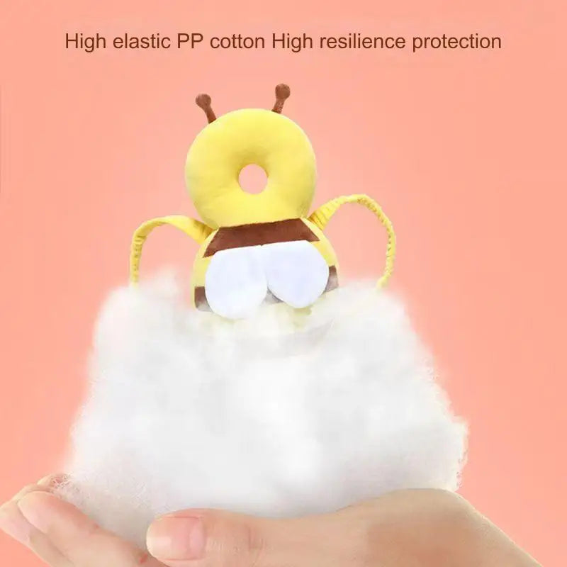 Head Back Protector Baby Protect Pillow Learn Walk Headgear Prevent Injured Safety Pad prevention Fall Cartoon Bee Kids Pillows