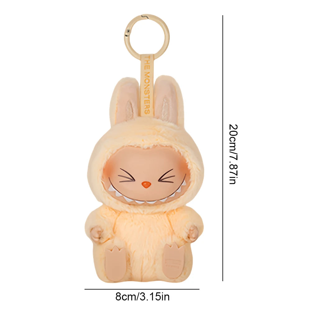 The Monsters Labubu Sit-Down Party Series Anime Figure 5.9inch Vinyl Face Doll Figure Model Bag Keychain Surprise Gift Toy