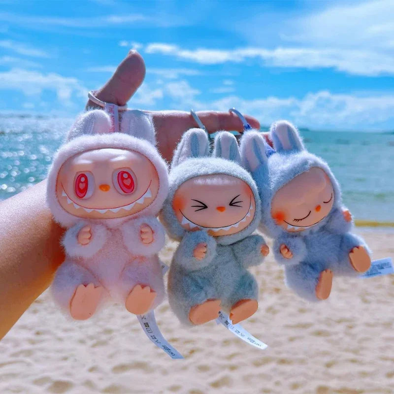 Replica 1:1 Labubu Have A Seat Series Vinyl Pendant Doll Model Toy in Stock Cute Monster Keychain Made in China High Quality