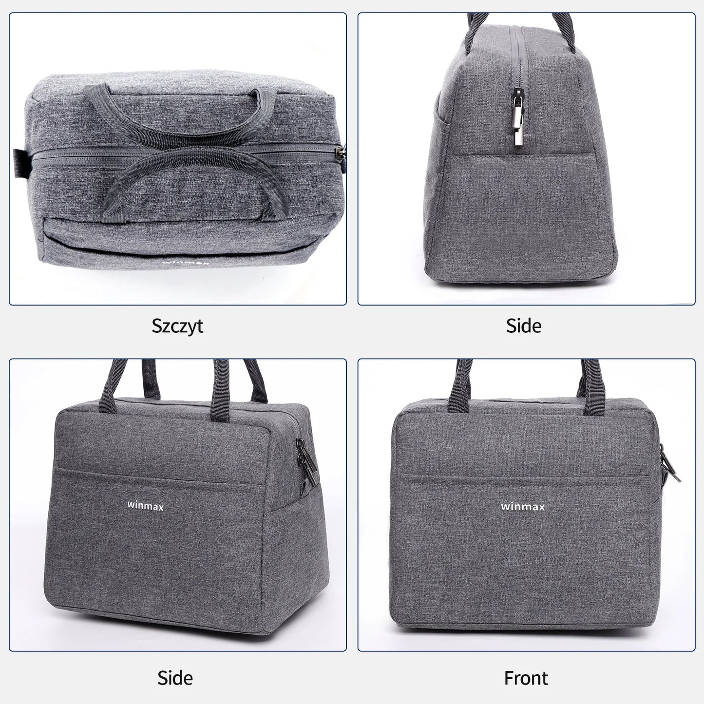 Lunch Box Thermal Bag Portable Waterproof Durable Wide Opening Suitable for Women's Work or Family Picnics