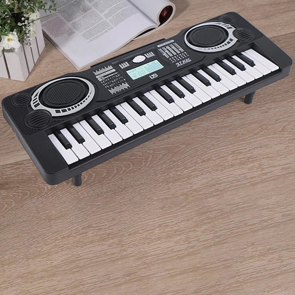 37-key Children's Electronic Piano Keyboard Portable Educational Toy Musical Instrument Organ Children's Christmas Birthday Gift