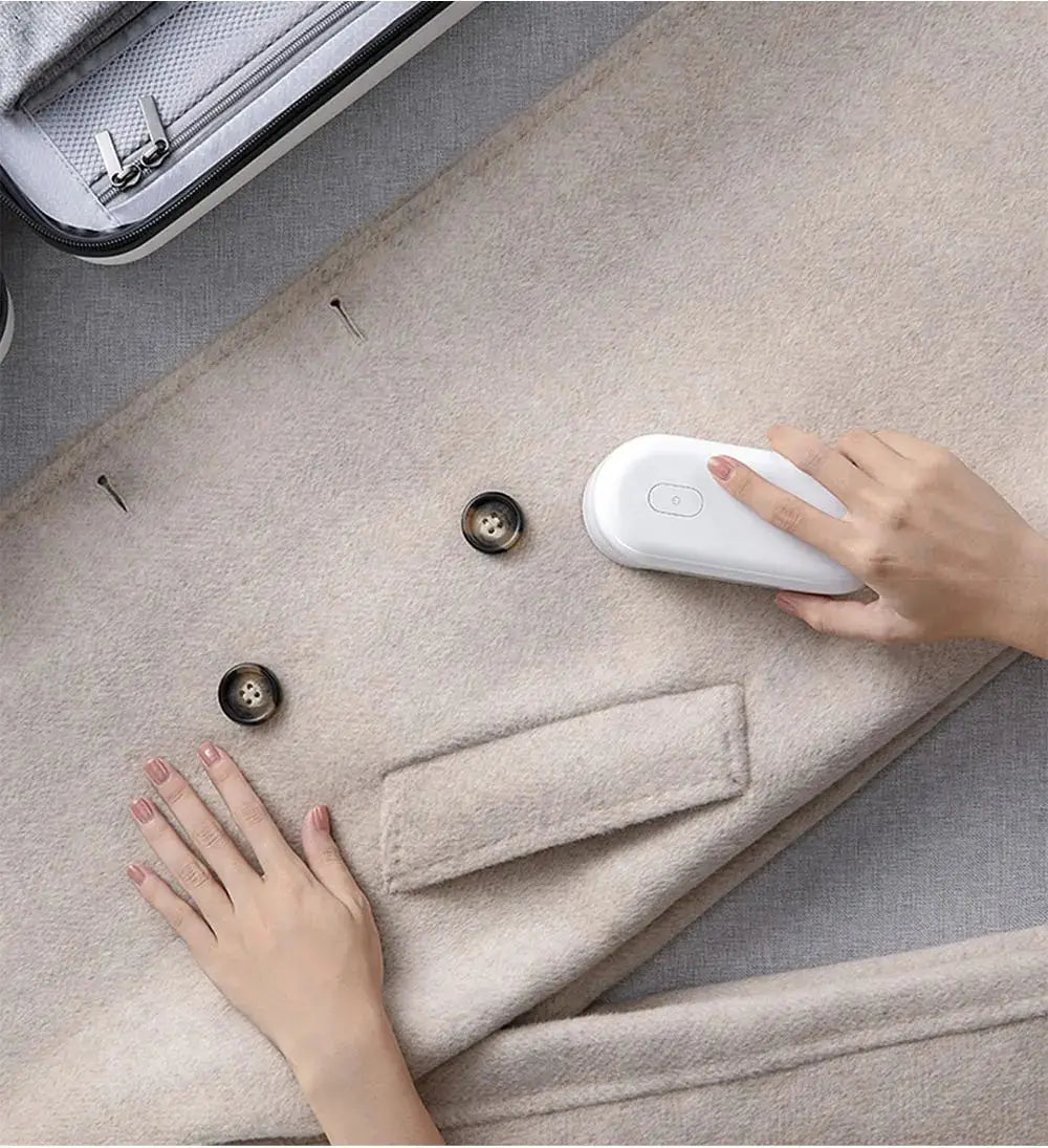 XIAOMI MIJIA Lint Remover Hairball Trimmer Rechargeable Cloth Fabric Shaver Fluff Pellet Remove Machine for Clothes Sweater