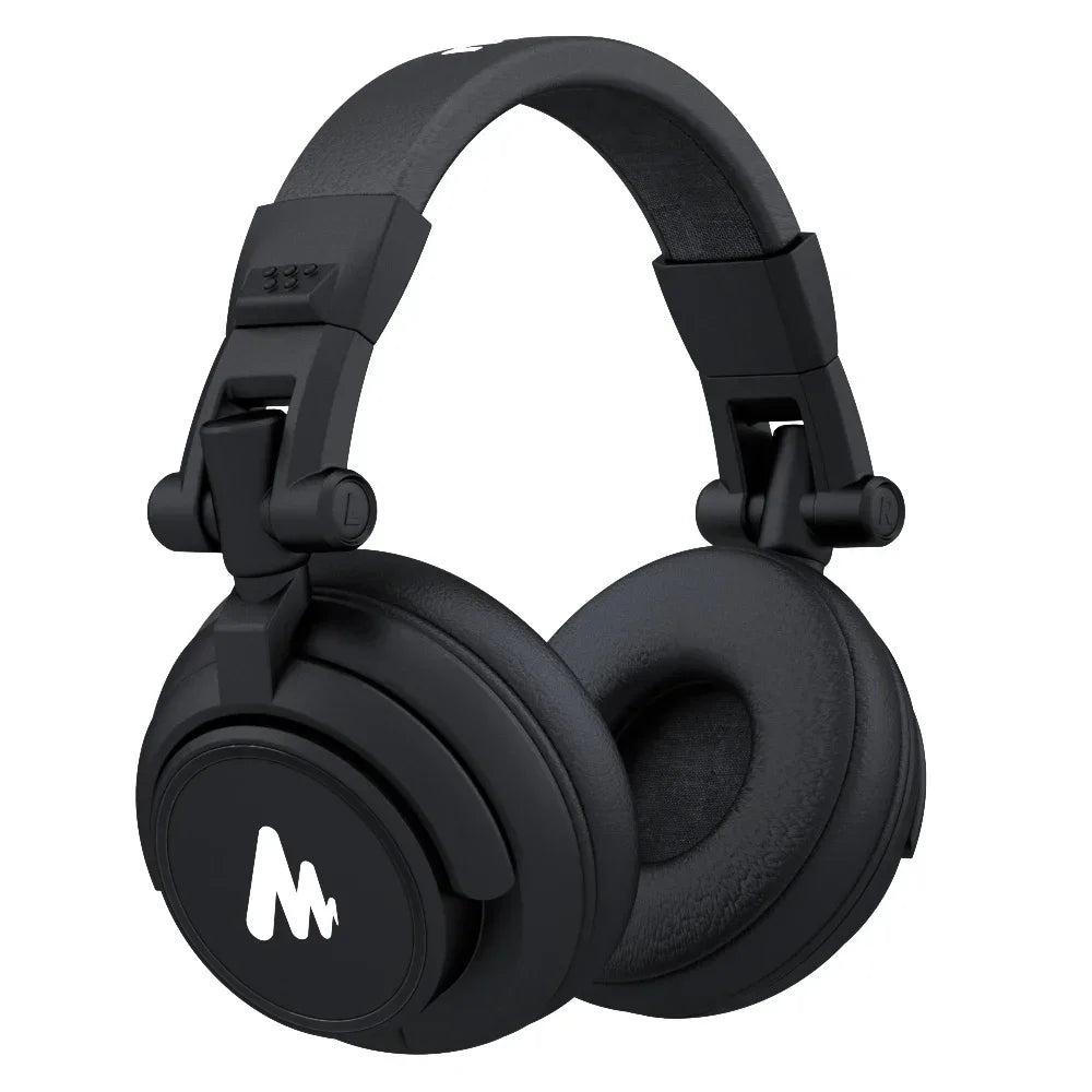 MAONO Professional Studio Monitor Headphones 50 mm Dynamic Type Surround Stereo Wired DJ Headphone For Music Mixer Gamer Headset