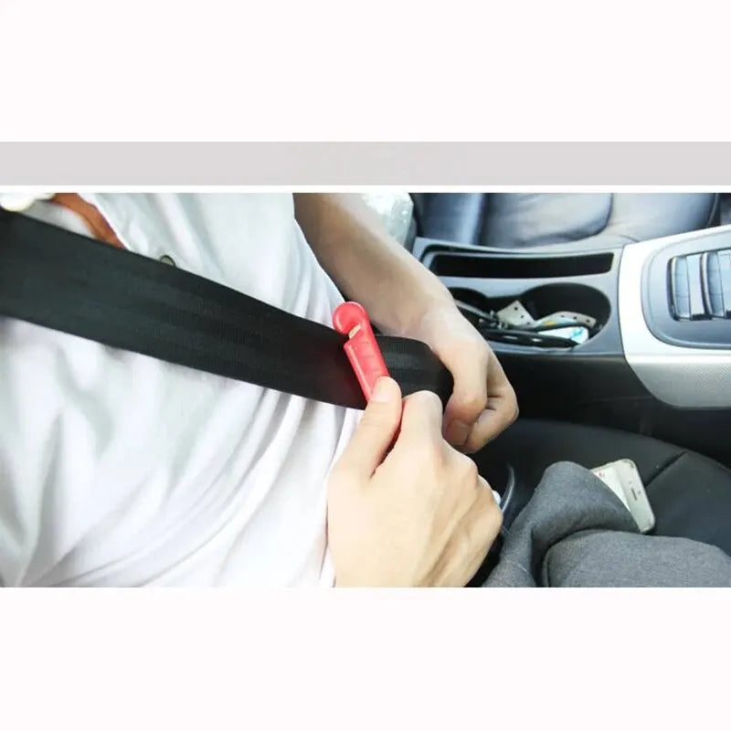 1PCS 2in1 Car Safety Hammer Emergency Escape Tool Kit Auto Car Window Glass Hammer Breaker and Seat Belt Cutter Escape Tool