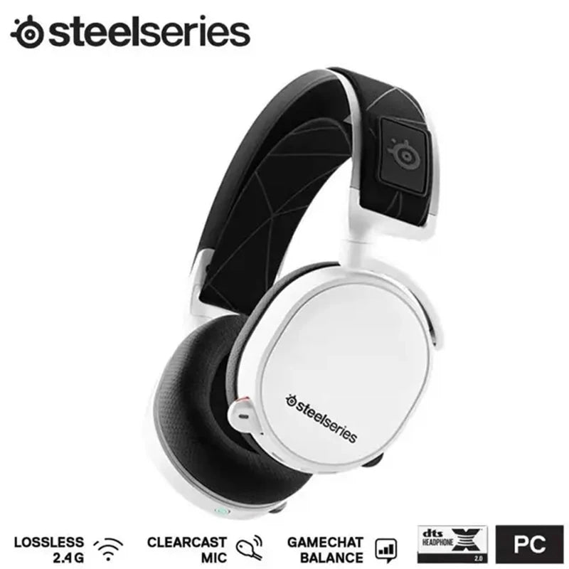 2019 Edition SteelSeries Arctis 7 Gaming Headset High  DTSXv2.0 7.1 Wireless game headset Headphone wear belt wheat