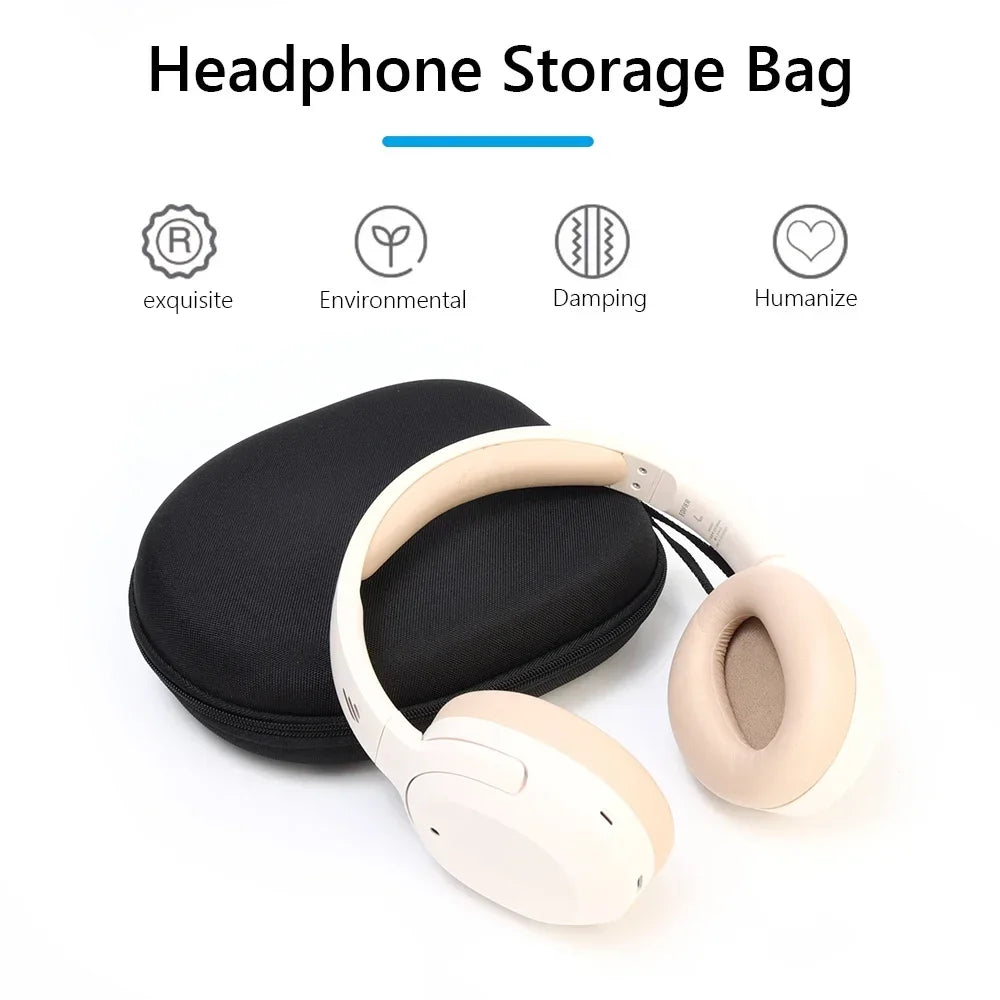 Headphone Case for Sony WH-CH720N WH-1000XM4 MDR-ZX100 Universal Headset Travel Bag Hard EVA Storage Earphone Carrying Pouch