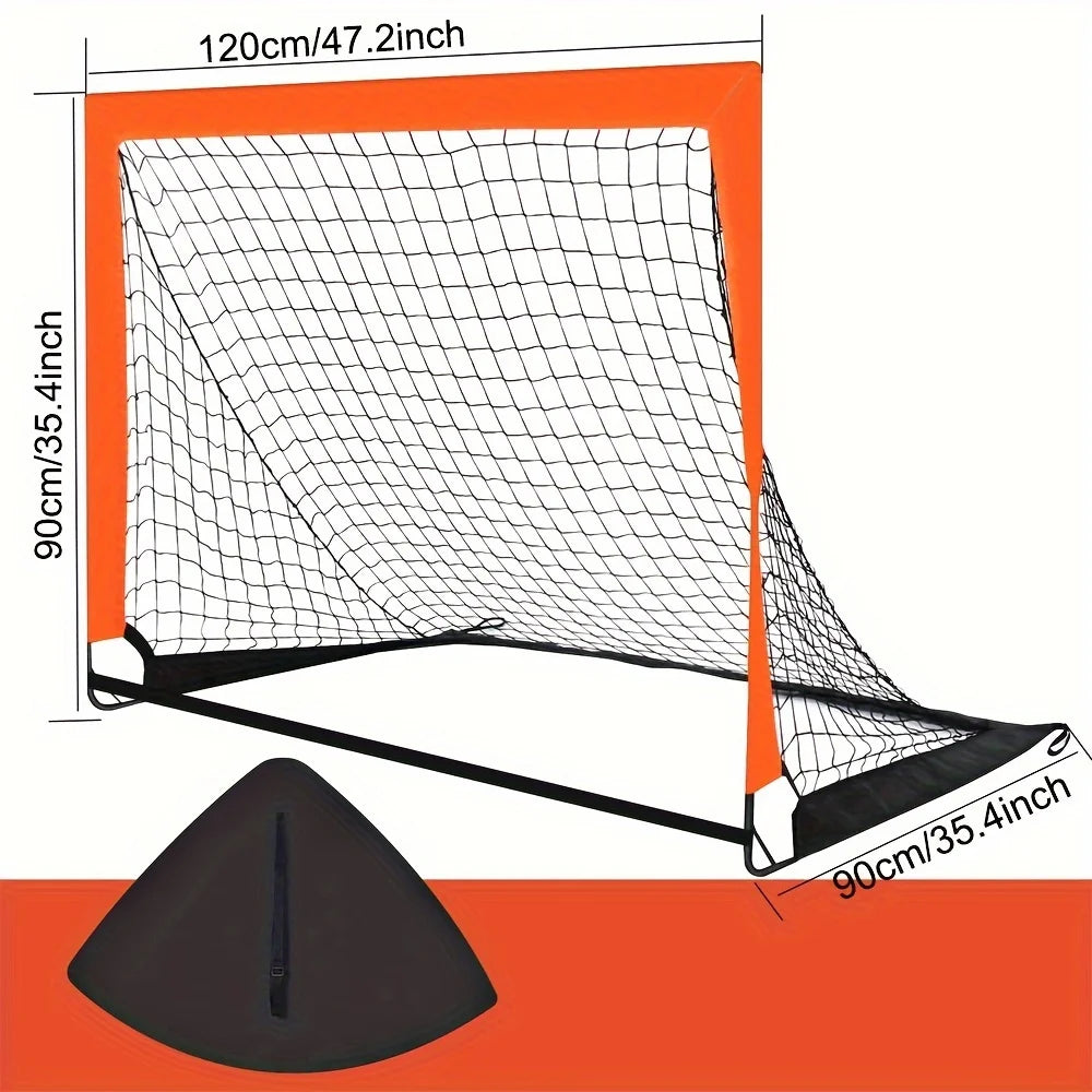 Portable Soccer Goals for Backyard Indoor and Outdoor Pop Up Soccer Goals Foldable Mobile Training Football Net