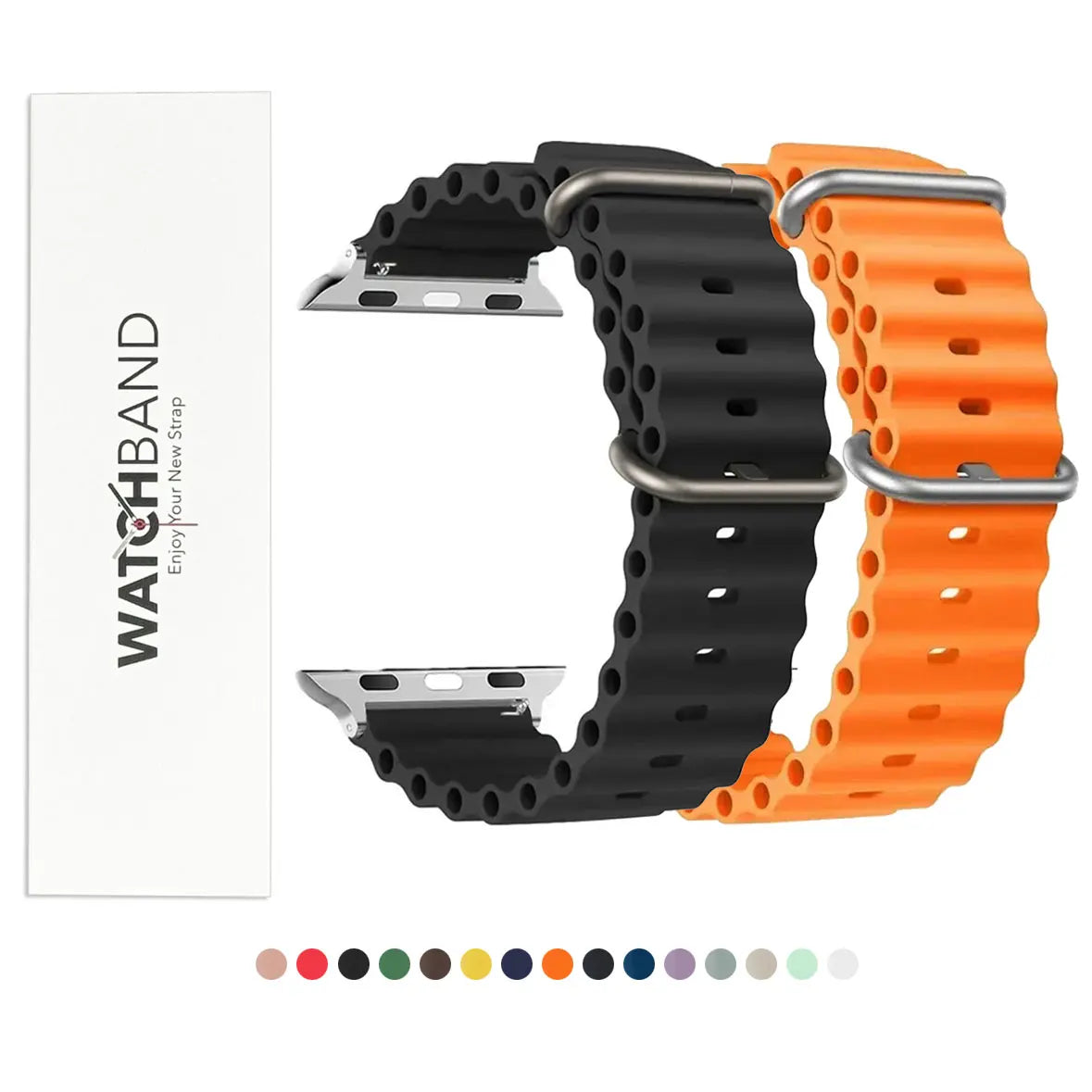 Sport watch strap for Apple watch ultra 2 band for series 9 SE 38mm 40mm 41mm Silicone Bracelet 44mm 45mm 49mm 40 41 44 45 49 mm