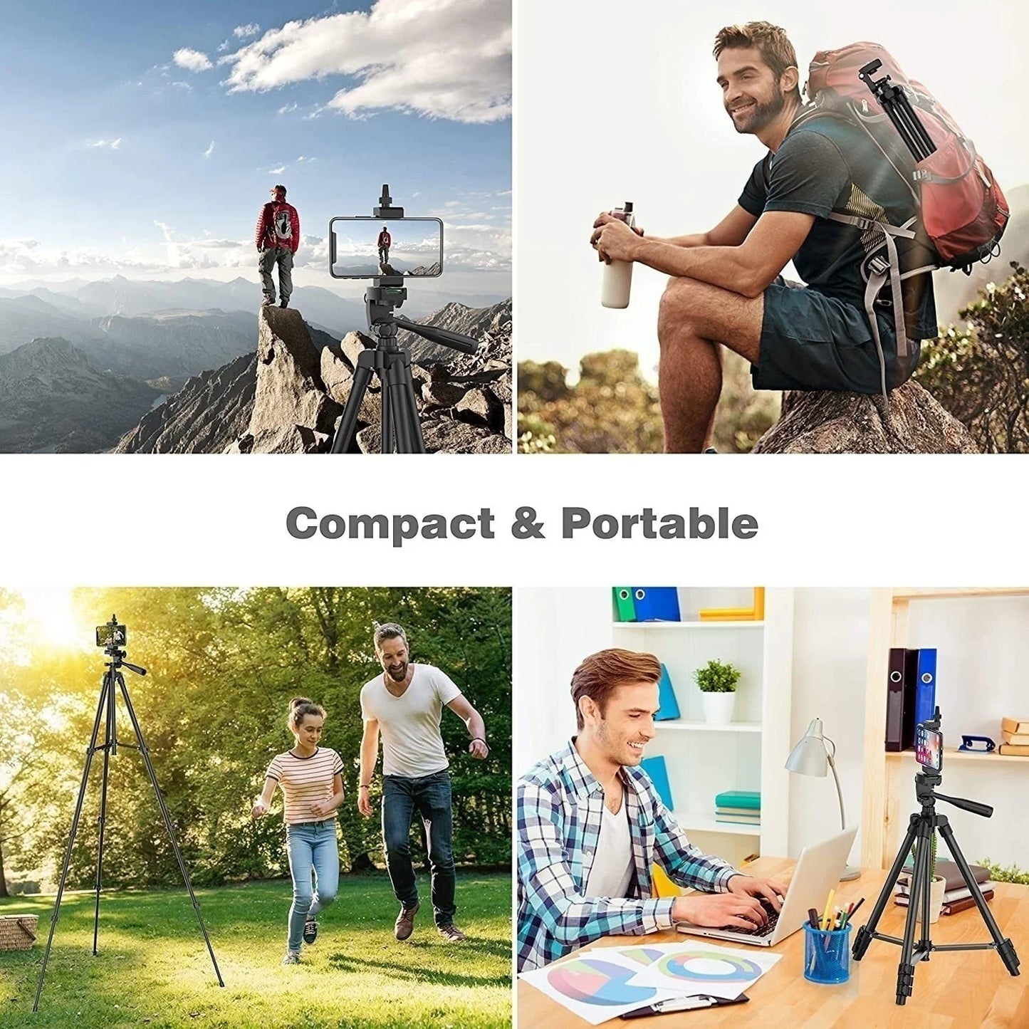 Flexible Tripod Professional Video Recording DSLR Camera Photography Stand for Xiaomi Huawei iPhone Gopro with Selfie Remote