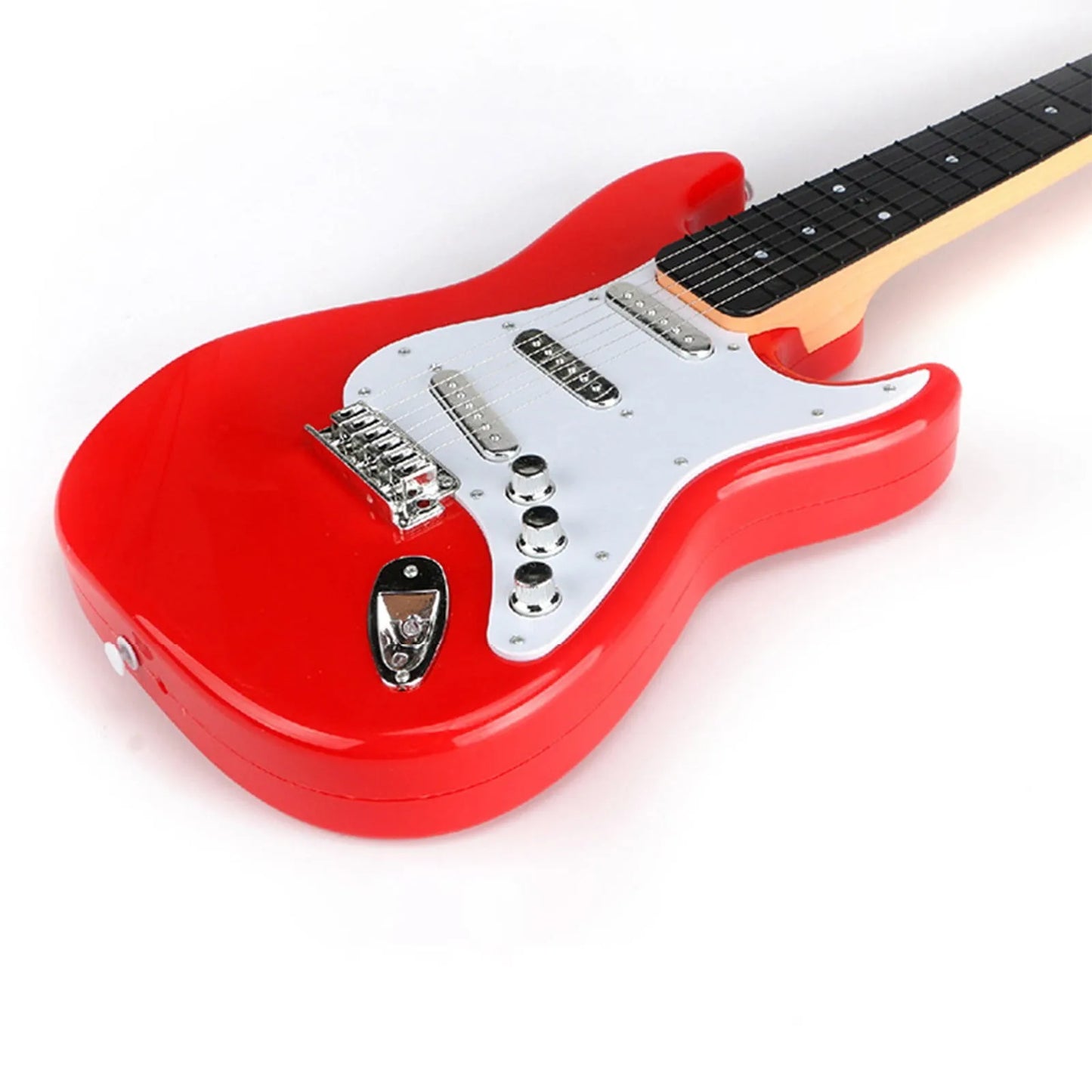 Children-size Electric Guitar Attracts Children Attention 4 String Guita Beginners' Level Guitar Puzzle And Musical Instruments