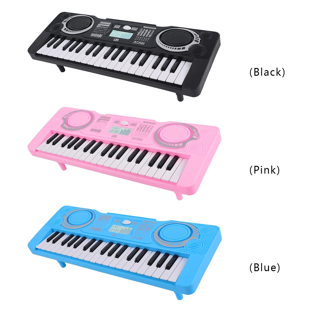 37-key Children's Electronic Piano Keyboard Portable Educational Toy Musical Instrument Organ Children's Christmas Birthday Gift