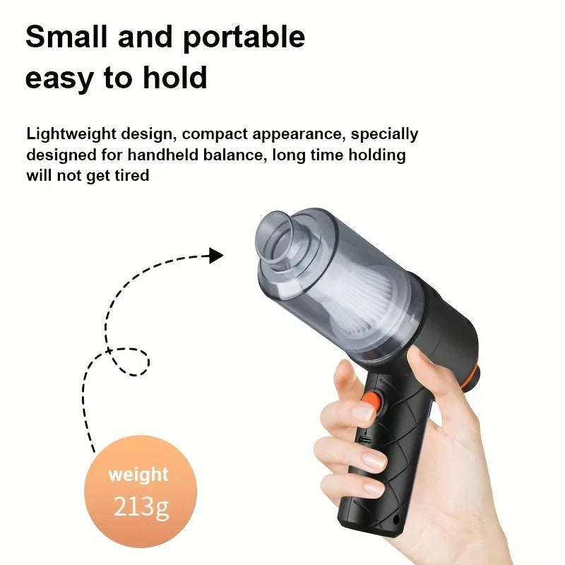 Car Mounted Vacuum Cleaner Vehicle Wireless Portable Handheld Automobile Mini Vacuum Cleaner For Car Home