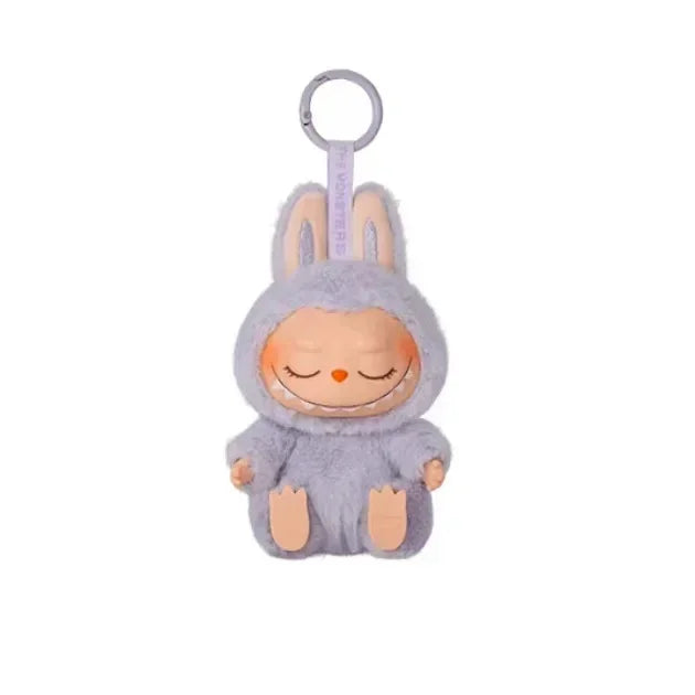 Hot Sale Anime Figure Labubu Have A Seat Series Vinyl Pendant Doll Model Toy Cute Monster Replica Keychain Toys Birthday Gifts