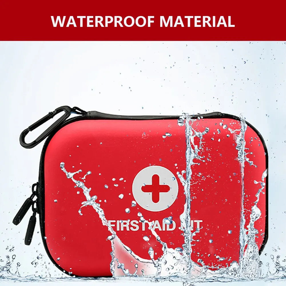 Complete Portable Emergency Medical First Aid Kit Bag Storage Box For Household Outdoor Travel Camping Equipment Medicine