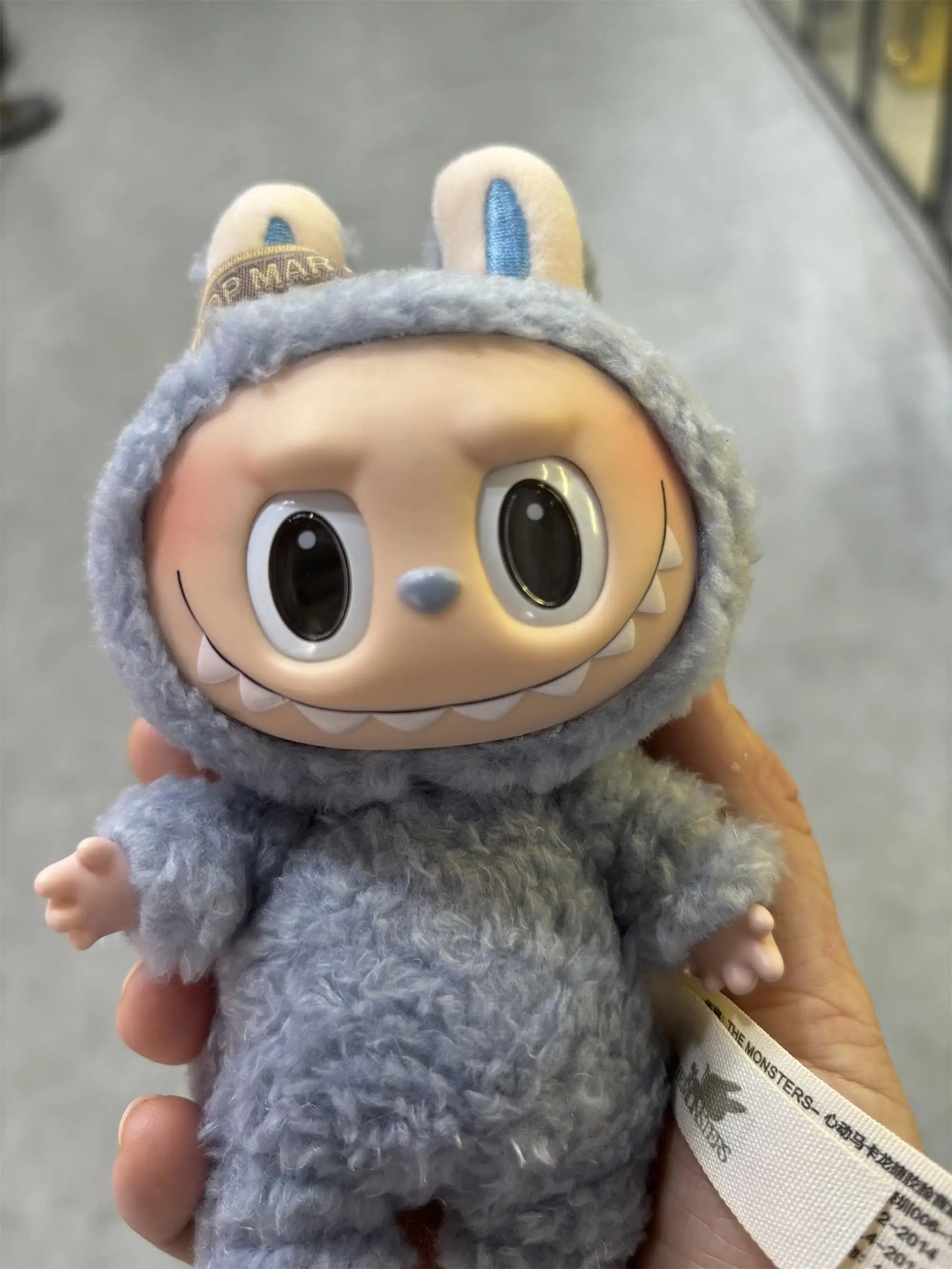 Replica High Quality Cute Labubu The Monsters Box Toys Cardiac Macarone Kawai Color Bag Figure Model Bag Keychain Gifts 1:1