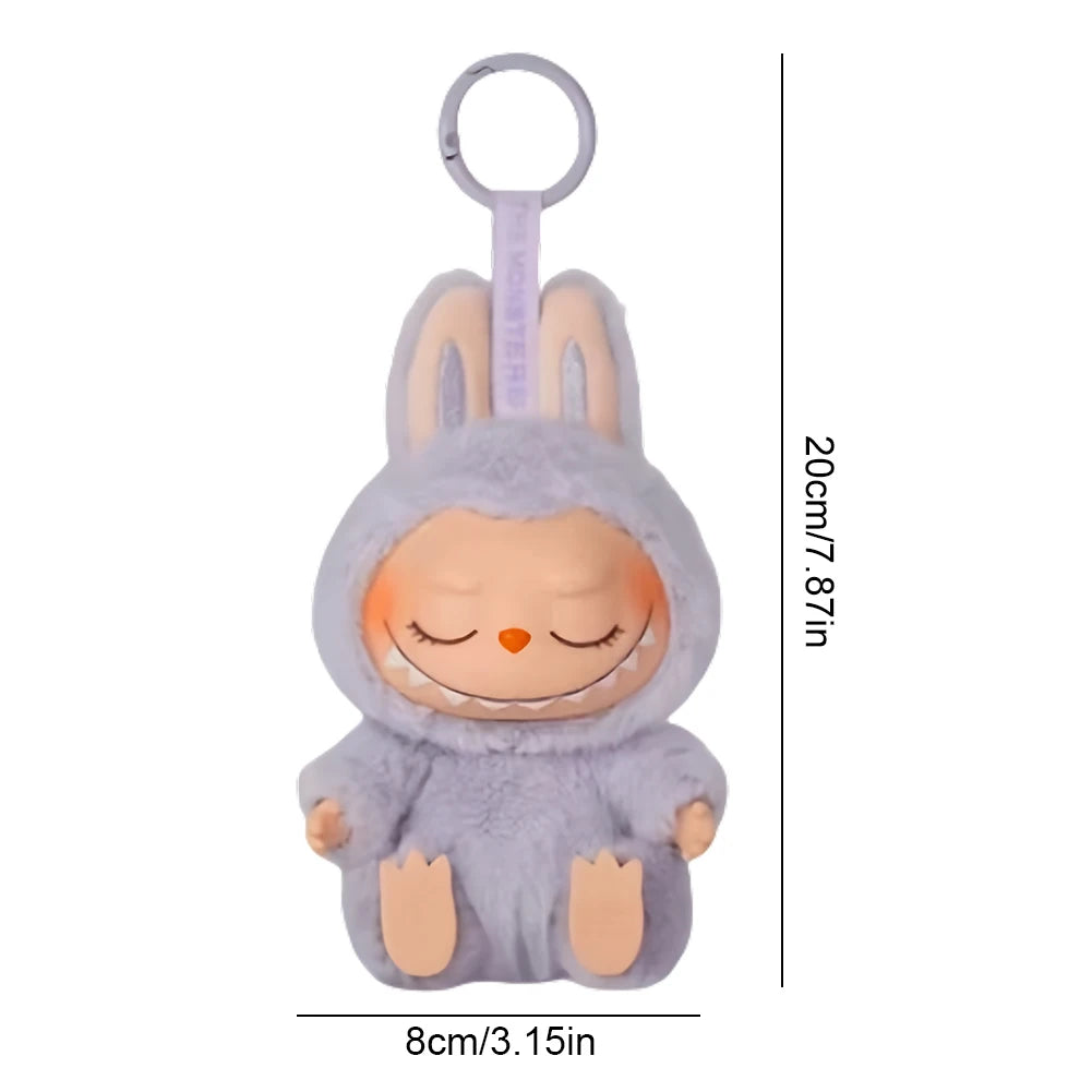 The Monsters Labubu Sit-Down Party Series Anime Figure 5.9inch Vinyl Face Doll Figure Model Bag Keychain Surprise Gift Toy