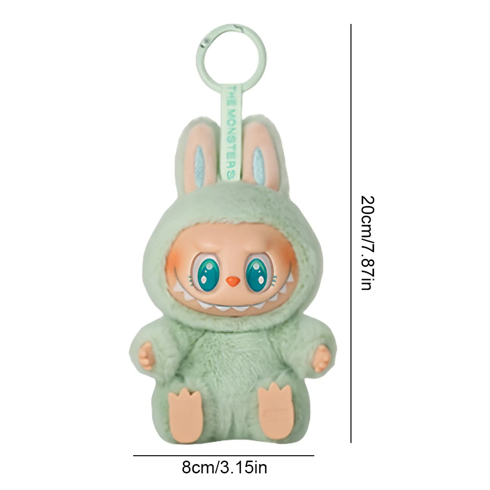 The Monsters Labubu Sit-Down Party Series Anime Figure 5.9inch Vinyl Face Doll Figure Model Bag Keychain Surprise Gift Toy