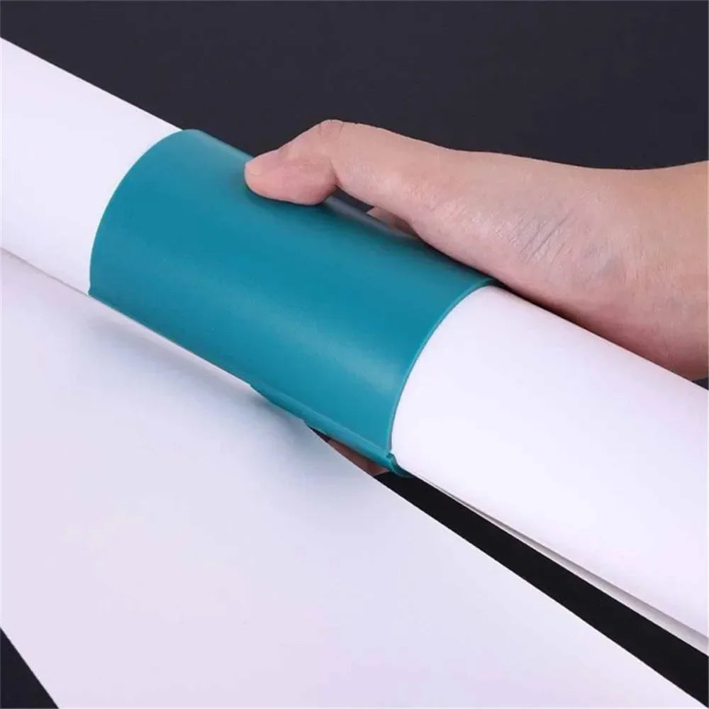 Wrapping Paper Cutter Manual Corner Curler Gift Wrapping Paper Cutter Kraft Paper Knife Roll Sliding Wire Plastic Cutter