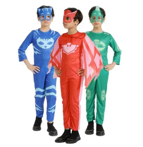 Cartoon  Cosplay Costume Anime Figure Dress Up Clothing Christmas Halloween Birthday Party for Boy Girl Kids Accessories Gifts