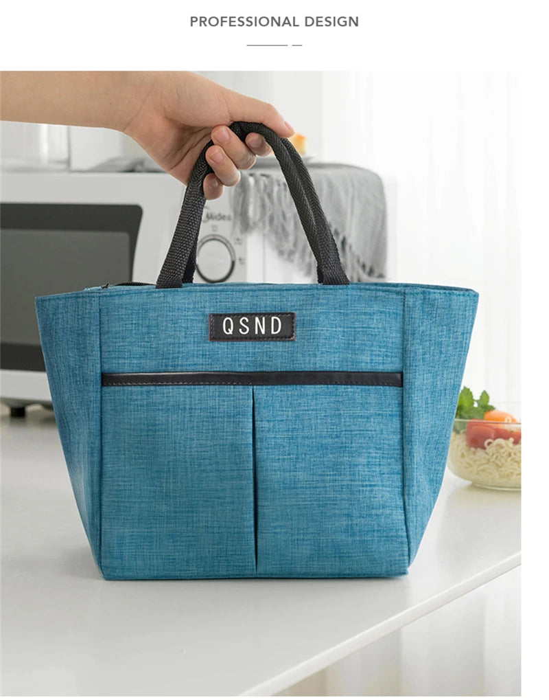 Lunch Thermal Bag Large Capacity School Picnic Food Tote Portable Insulated Cooler Storage Bags for Women Kids Shopper Handbags