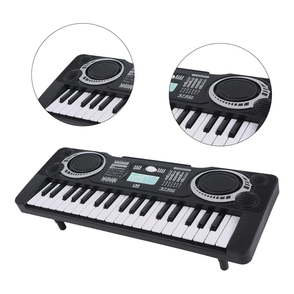 37-key Children's Electronic Piano Keyboard Portable Educational Toy Musical Instrument Organ Children's Christmas Birthday Gift