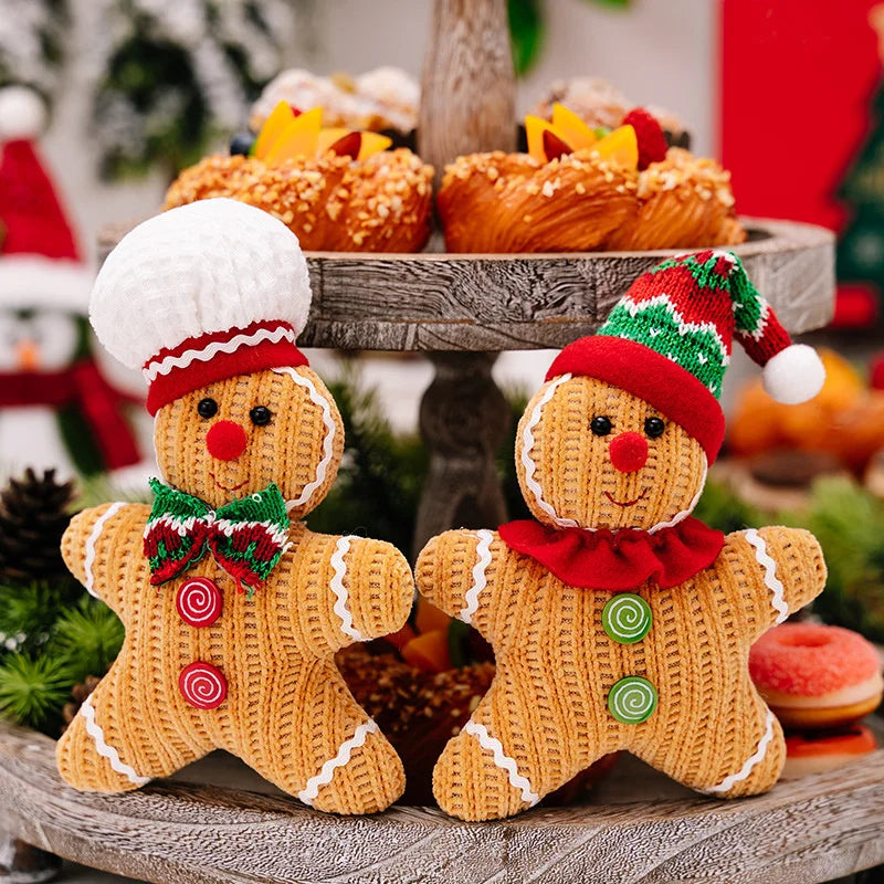 Christmas Decoration Gingerbread Man Doll Pendant Christmas Tree Pendant