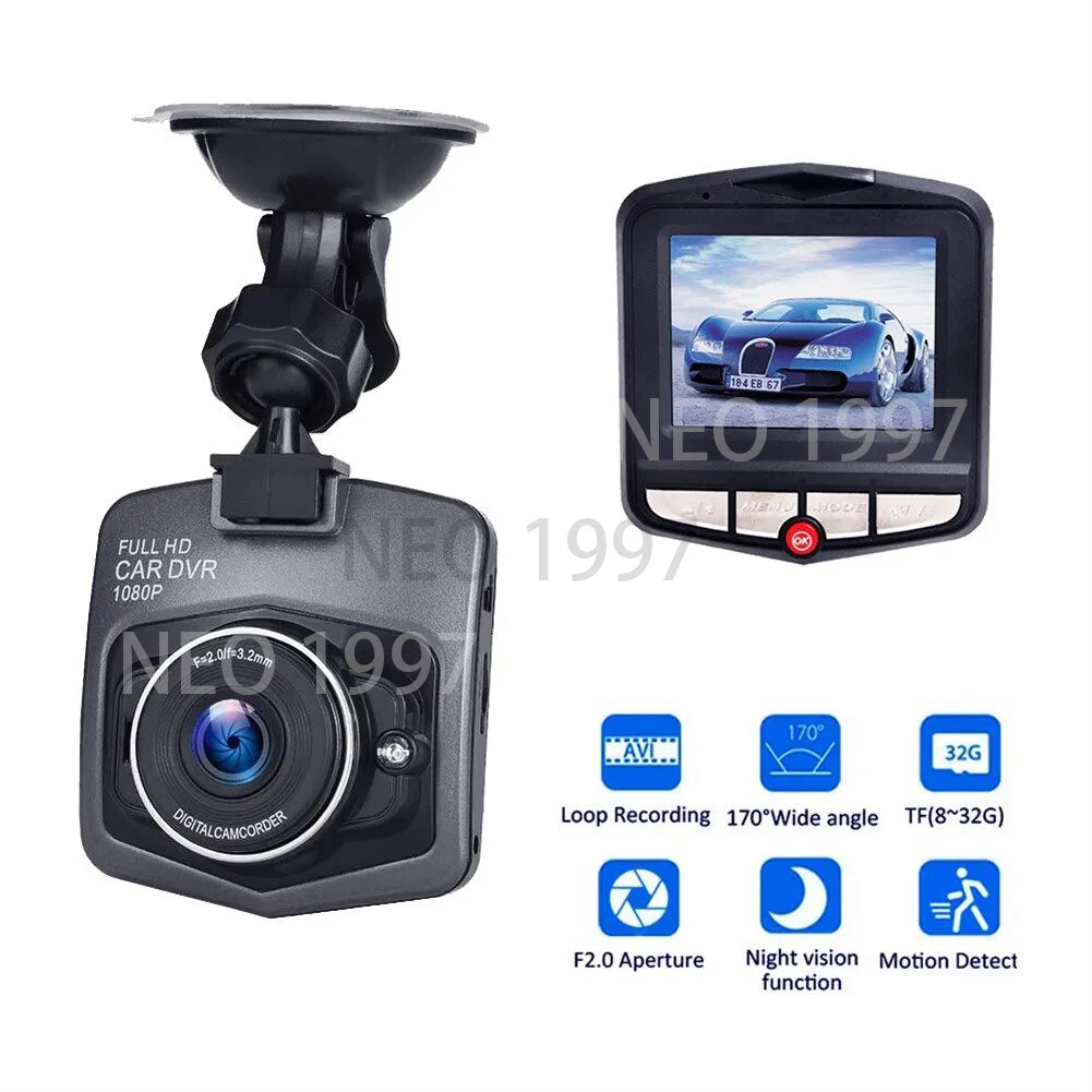 Car Camera HD 1080P Dashcam DVR Recorder Dash Cam Car DVR Auto Rear View Camera Vehical Car Cam of Mirror Recorder