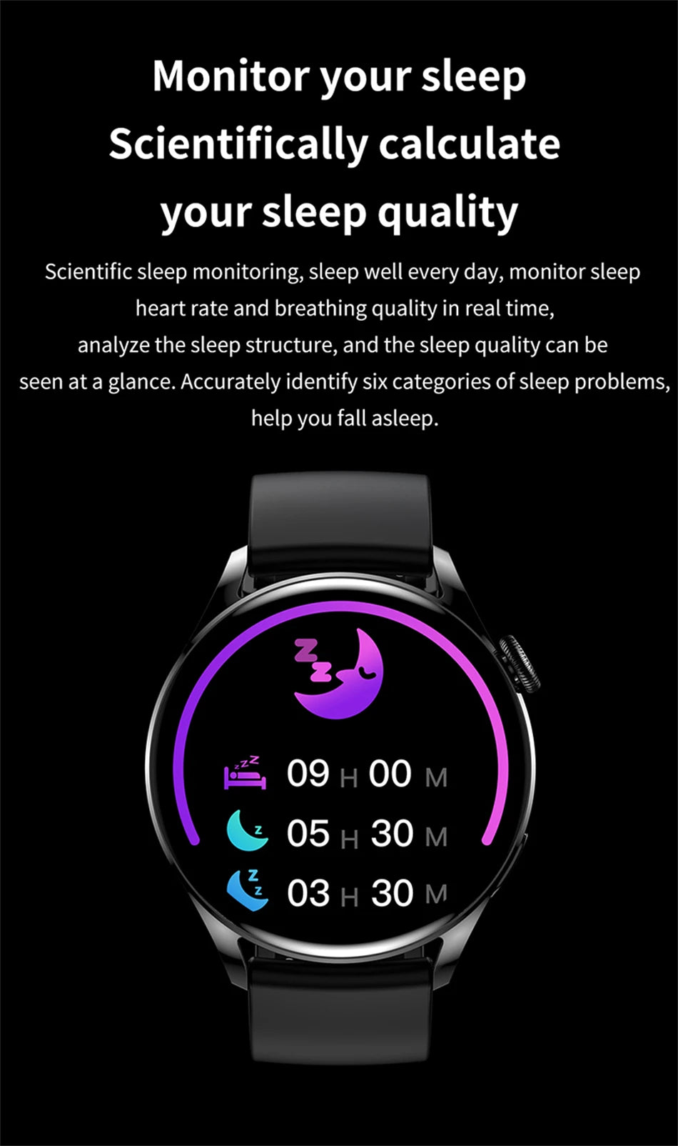 2024 New SmartWatch for Men Women Watches Amoled Bluetooth Call Sport IP67 Waterproof Heart Rate Sleep Smart Watch Pk Gt3 Pro