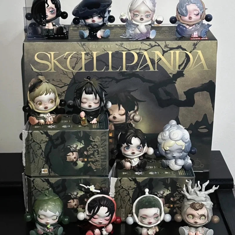 Skullpanda Pre-trial Momei Series Model Toys Sp11 Generation Antique Collection Desk Ornament Decoration Toy Birthday Gifts