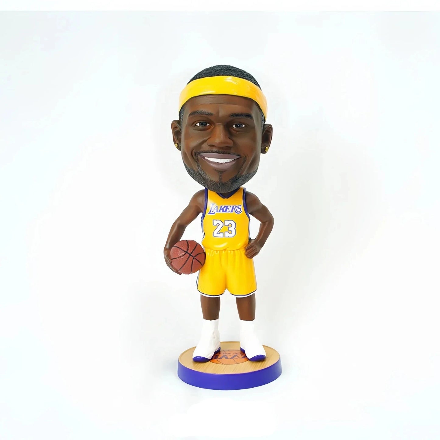 20CM MINISO&NBA Basketball Star PVC Shaking Head Figurine Figurine Home Decoration Ornament Artwork Boyfriend Birthday Gift