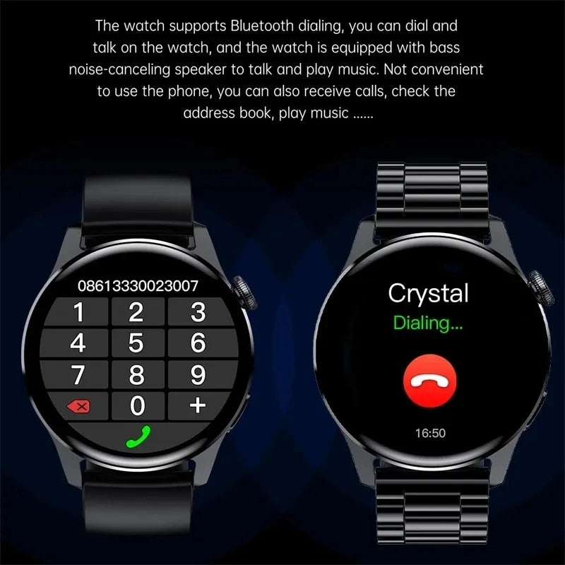 2024 New SmartWatch for Men Women Watches Amoled Bluetooth Call Sport IP67 Waterproof Heart Rate Sleep Smart Watch Pk Gt3 Pro