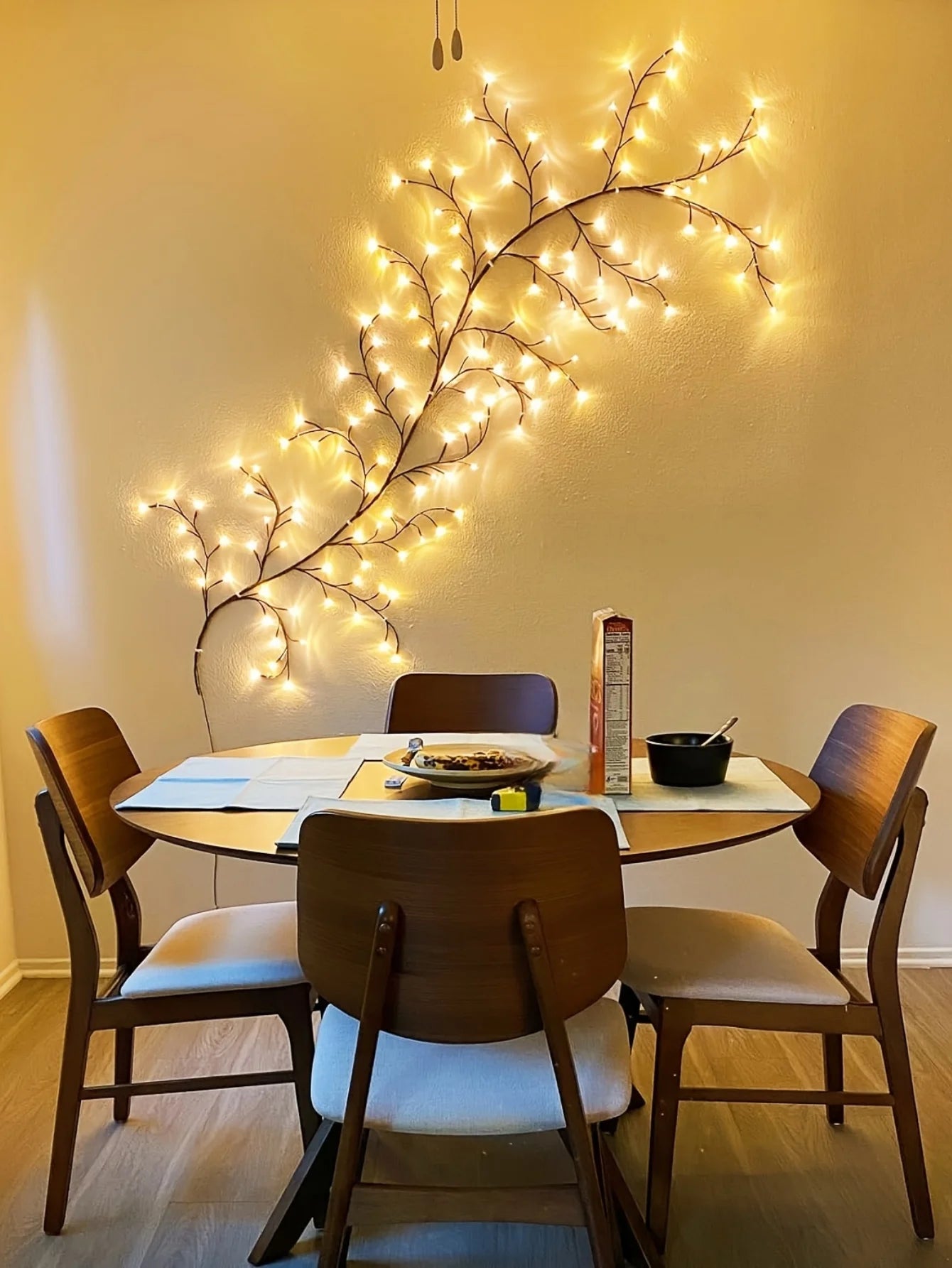 USB Flexible Willow Vine Light Home Wedding Decorations DIY Rattan Tree Luminous Branch Light Wall Fireplace Party Bedroom