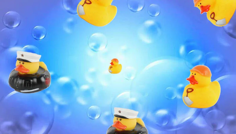 New Cute Little Yellow Duck Bath Toy Children Baby Swimming Water Play Toys Pinch Call Rubber Ducky