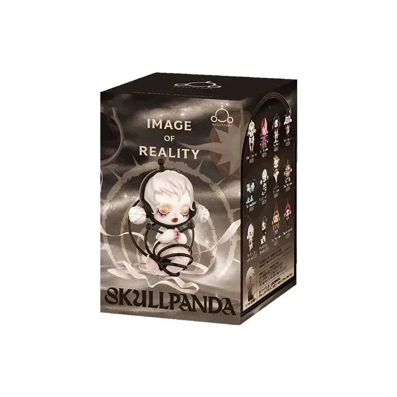 Skullpanda Image Of Reality Series Blind Box 1pc/12pcs Cute Figurine Mystery Box Doll Caja Ciega Collectible Model Birthday Gift