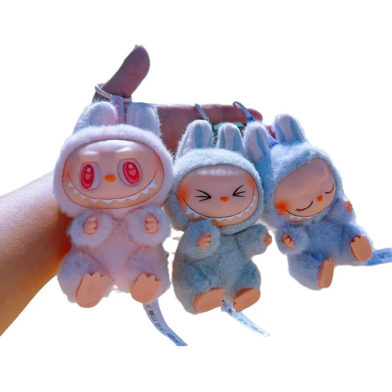 Replica 1:1 Labubu Have A Seat Series Vinyl Pendant Doll Model Toy in Stock Cute Monster Keychain Made in China High Quality