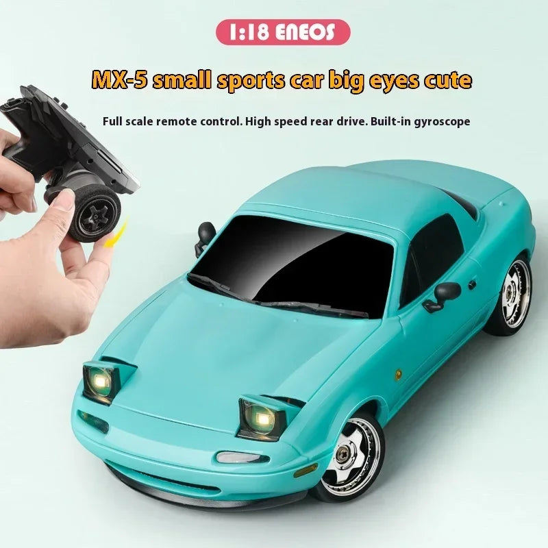 2024 New LD1804 Mazda Mx5 Premium Version Rc Drift Car Rc Cars With A Gyroscope Rear-Wheel Drive Toy Car Birthday Toys For Kid