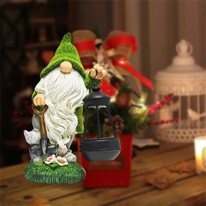 Christmas Sticker Garden Lilliputian Dwarf Wall Sticker Faceless Man Window Sticker Glass Decal Merry Christmas Decor For Home