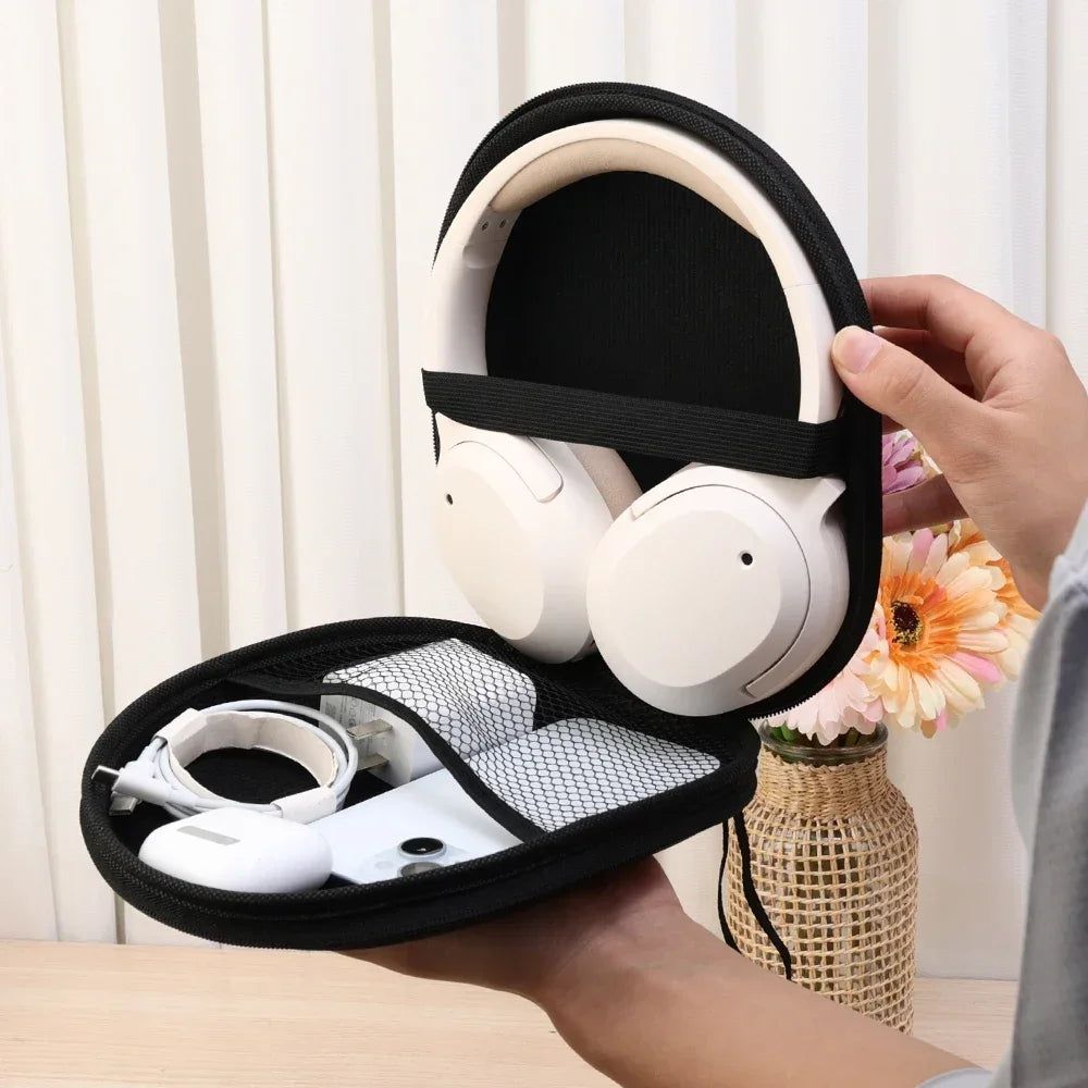 Headphone Case for Sony WH-CH720N WH-1000XM4 MDR-ZX100 Universal Headset Travel Bag Hard EVA Storage Earphone Carrying Pouch