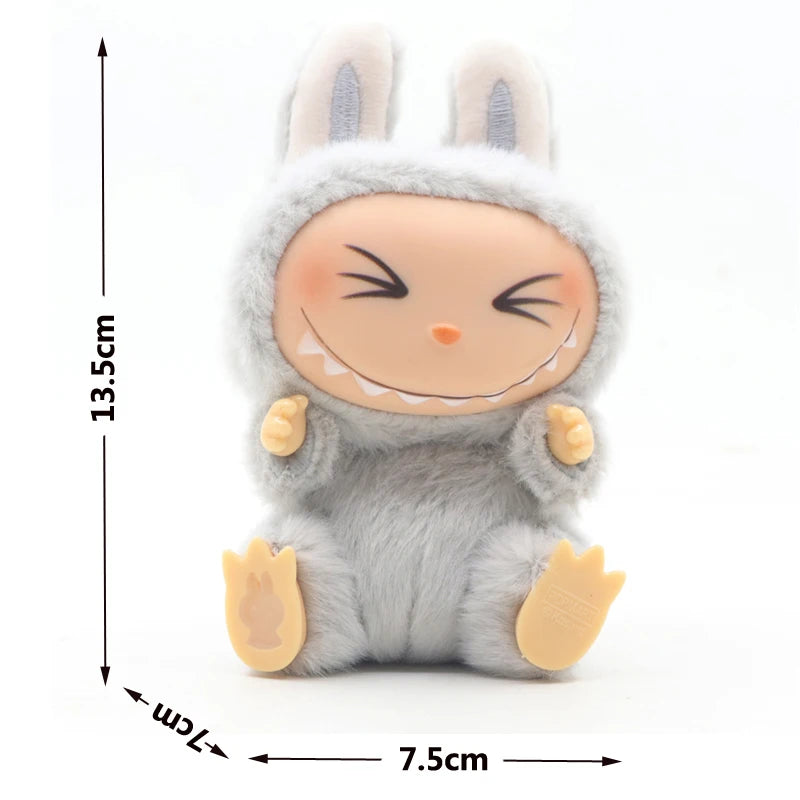 Replica 1:1 Labubu Have A Seat Series Vinyl Pendant Doll Model Toy in Stock Cute Monster Keychain Made in China High Quality